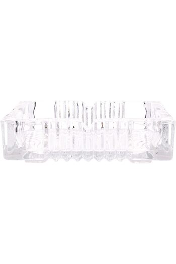 Hope Glass Ashtray L(15CM) XW(15CM) XH(4CM) transparent