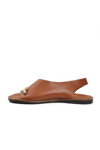WALKWAY Tan Women's Ballet Flats Hobim 102 Z