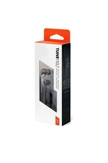 UBL Tune T110 Wired In Ear Headphones Black