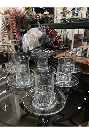 P&ORA PREMIUM KITCHEN PRODUCTS New Zeo Silver Gilt Tea Set for 6 Person