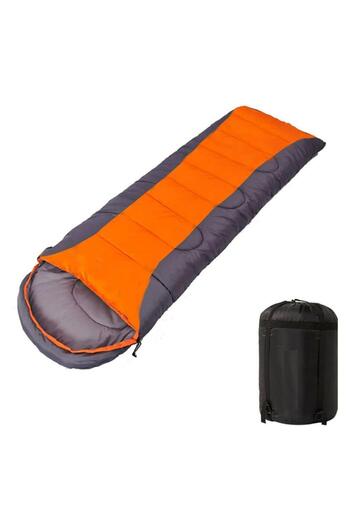 Tradeo Adult Warm/Cold Weather Envelope Sleeping Bag – Self-Propelled, Indoor/Outdoor Travel Camping Use