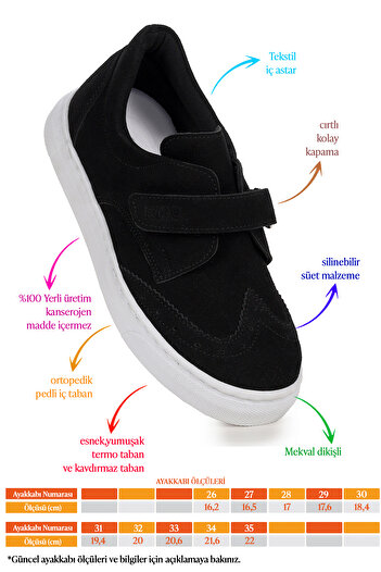 Kiko Kids Velcro Daily Boys' Casual Shoes