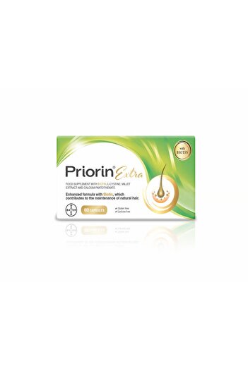 Priorin EXTRA WITH BIOTIN CAPS 60S