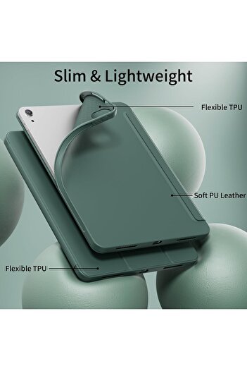 HYX Case for iPad 11th Generation A16 2025/ 10th Generation 10.9 inch 2022, Trifold Stand, Soft T