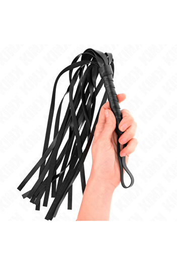 Kink – Simple Black Whip 45 cm for Tactile Activities and Relaxation