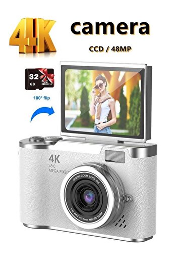 Genaric LUAZHE 14XDC07 Digital Camera – Compact Silver Design for Everyday Photography