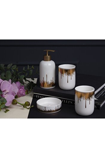 Sembol Rush 4 Piece Ceramic Bathroom Set