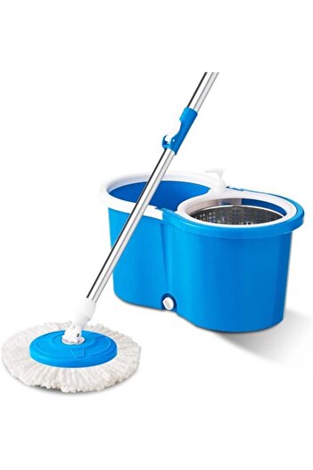 XIUWOO Spin Mop and Basket Set - Advanced Effortless mop for floor Cleaning with Super Absorbent 360 M