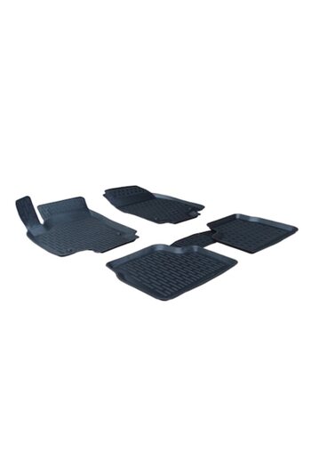 OEM SCOUTT Rubber Tray Mats, Opel Zafira (B), MPV, 2005-2011, 4 pieces