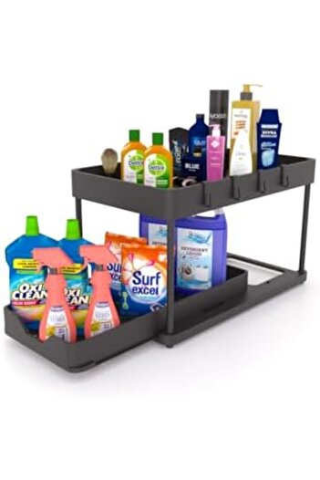 NEXIFY 1 Pc Under Sink Organiser Multi-Purpose Storage Cabinet Organiser For Kitchen & Bathroom Space