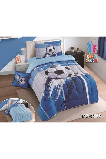 REDROSE COLOR 4-piece children's printed bedspread