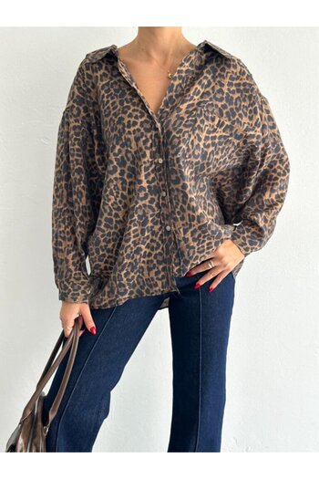 UNBOX Leopard Fabia Shirt