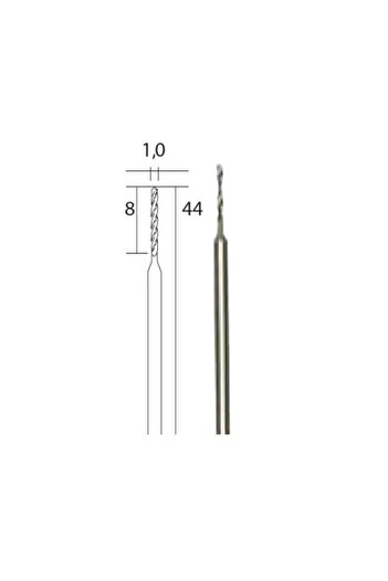 JollyMag Set 3 HSS Drill Bits, 1.0 mm, Proxxon 28854
