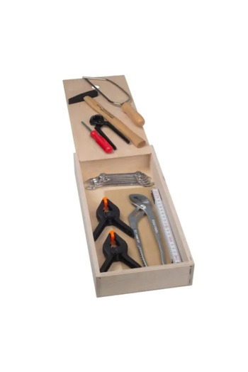Pebaro 460, Quality Tool Set, Wooden Box, 16 Pieces