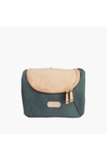 Roco Plain Lunch Bag with Adjustable Strap and Zipper Closure by
