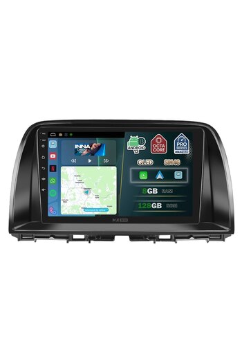 MaxTech Navigatie Mazda CX-5 2012-2015 dedicata, 8 GB Ram 128 GB Rom OctaCore, Carplay & Android auto
