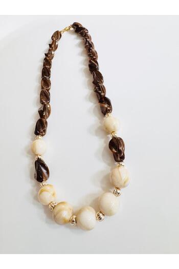 DEVİ fashion Bead necklace 45 cm