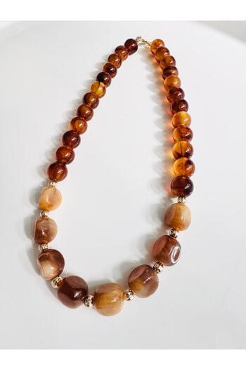 DEVİ fashion Bead necklace 45 cm