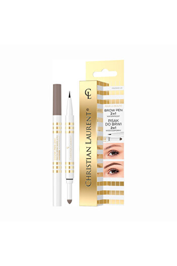 Christian Laurent Christian Laurent 2-in-1 Eyebrow Pencil Warm Brown 2