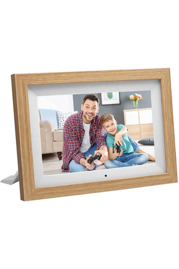 VALA Digital Photo Frame, VALA® Digital WOOD, 10.1 inch IPS LCD, 1280x800 Resolution, 16:9, SD Card, USB