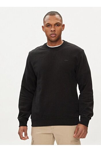 s.Oliver Hoodie, black, 60% wool, M INTL