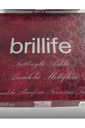 Brillife Boxed Cotton Double Bed Sheet Set 4 Pieces