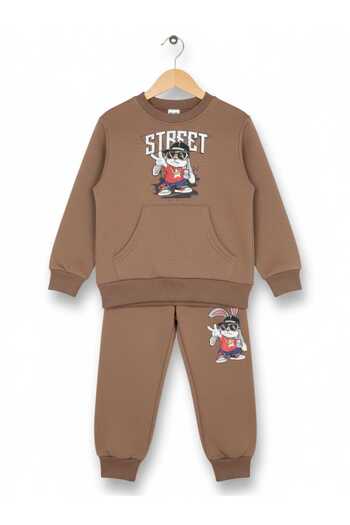 NiLi Winter Cotton Printed Tracksuit Set