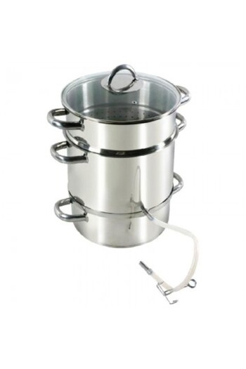 Ambition Juicer Pot for Fruits or Vegetables, Induction, 8 Liters, Winstone Collection