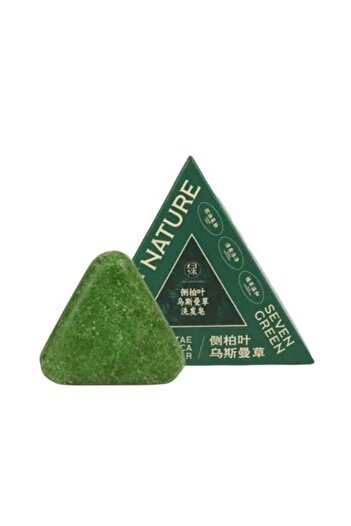 Green Soap and Shampoo with Chinese Herbs for Hair Cleaning and Growth Enhancement