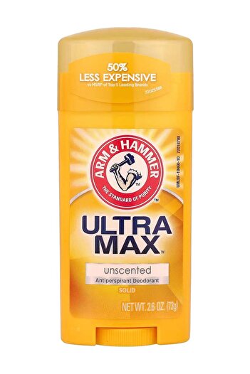 Arm&Hammer Arm & Hammer Ultra Max Unscented Deodorant 73g