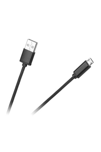 M Life Cable micro USB - USB 1m black M-LIFE
