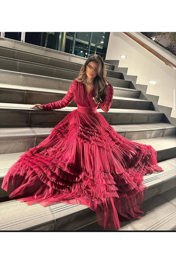 Viola Elegant Oudi tulle dress