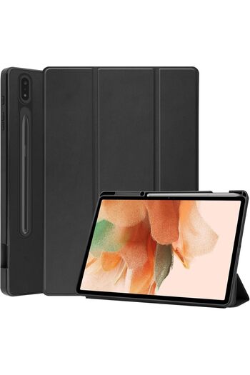 HYX Case for Samsung Galaxy Tab S7 FE 12.4" 2021 (-T730/T736B) with S Pen Holder, Smart Case with Au