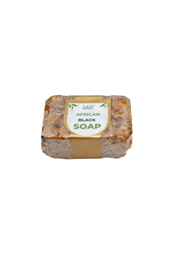 LAN ORGANICS Natural African Black Soap 120g