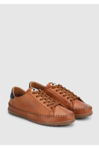 Eclipse Tan Leather Women's Shoes