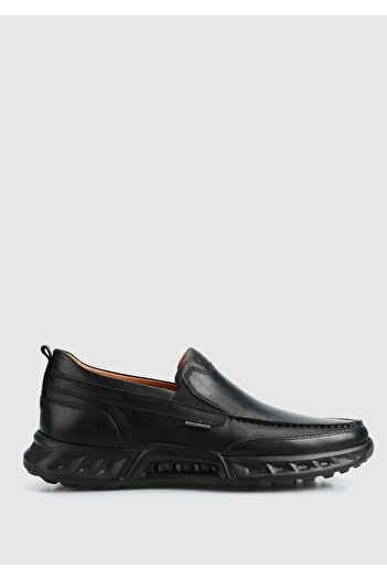 Dr.Flexer Black Leather Men's Shoes