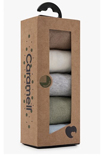 Caramell Scented 5-Piece Socks Set