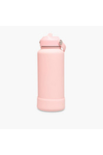 Cyber Stainless Steel Plain Water Bottle with Handle - 1L