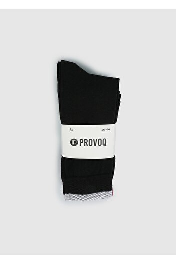 Provoq Черни 5-пакет черни мъжки чорапи