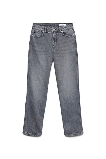 Veromoda Curve Slim Fit Jeans VMCAMARA Mid Rise Gerade geschnitten Jeans