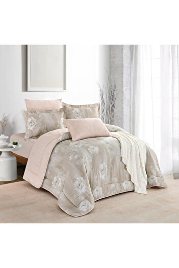 Un Luxury, 4-piece, double-sided summer comforter - luxurious microfiber material