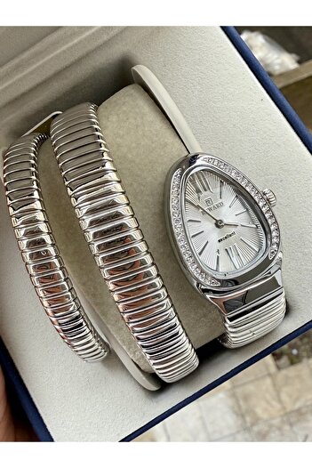 Reward Thick to Thin Stone Snake Watch Elegant Case 3ATM Waterproof (2Turn Strap)