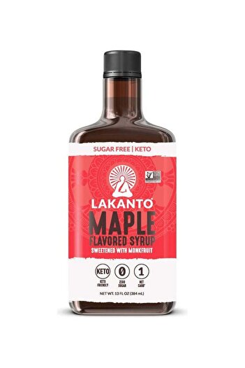 Lakanto Monkfruit Sweetened Maple Flavored Syrup 384ml