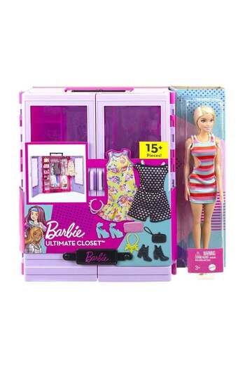 Barbie Ultimate Closet + Doll (New)