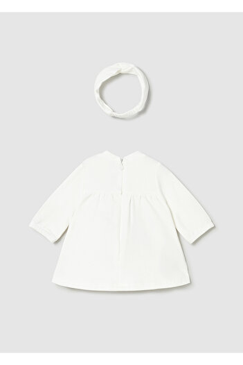 MAYORAL Newborn Baby Girl Kids Dress with Bag
