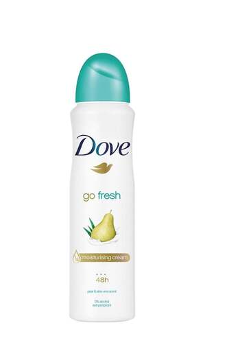 Dove Go Fresh Pear And Aloe Vera Deodorant Deo Spray 150ml 48h