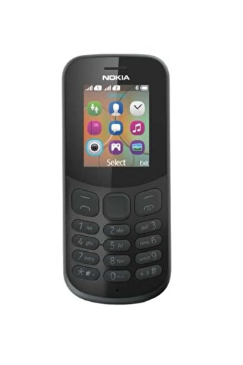 Nokia 130 Dual SIM Phone with 4MB RAM, 4G, Black