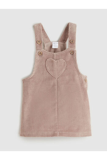 LC Waikiki Baby Girl T-Shirt and Velvet Dress