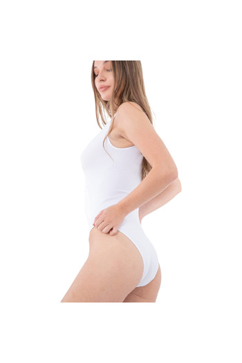 CARINA Wide Strap Bodysuit with Two Snaps - TS 5015