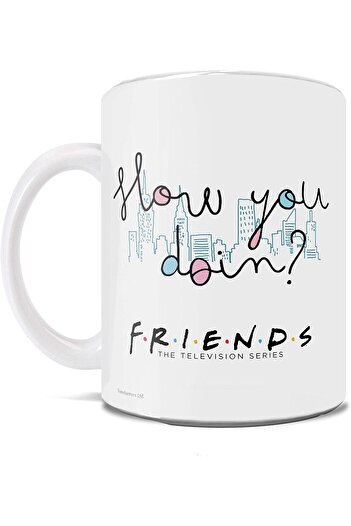 Be Care Trend Setters Coffee or Tea Ceramic Mug - Friends TV Show - 'How You Doin' - Official Merchandise -